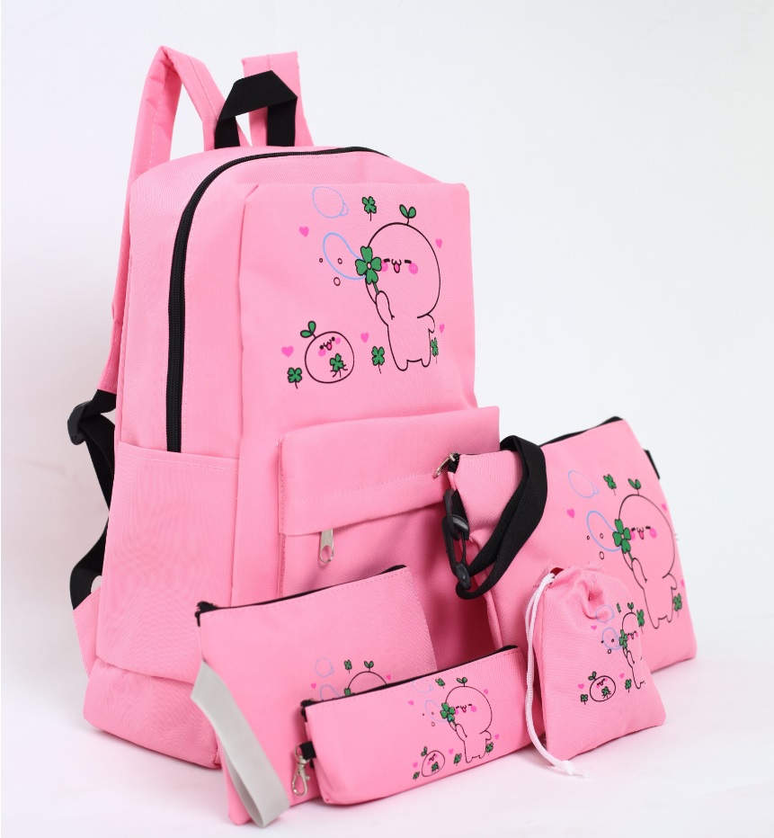 Set 5 món balo kèm túi ví thời trang -Emely Botique