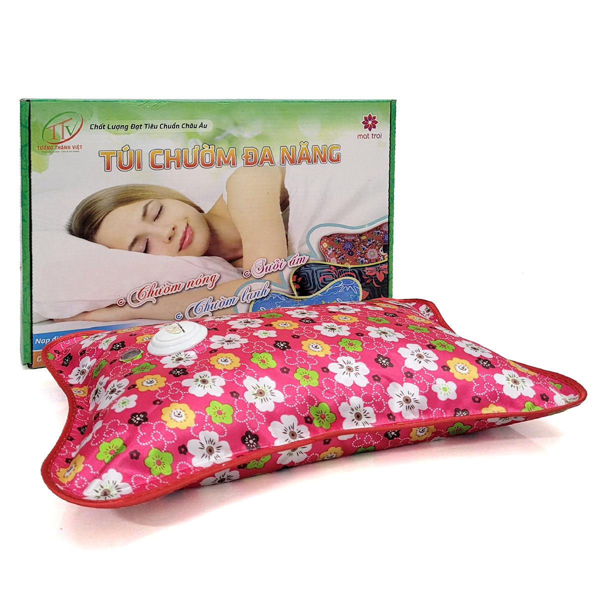 Túi chườm điện nóng lạnh Mặt Trời loại lớn (Nhiều Màu)