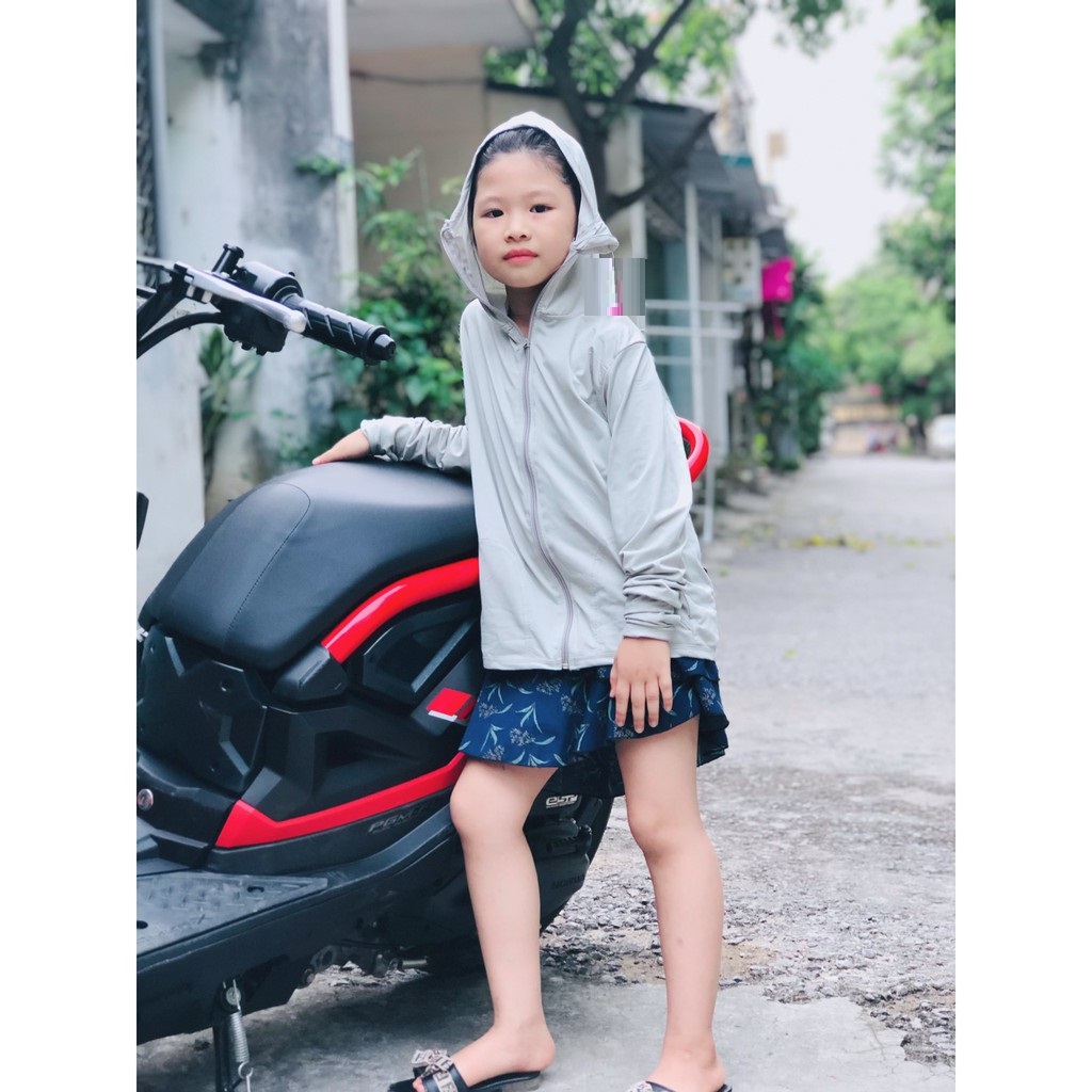 Áo chống nắng thông hơi dáng ngắn đủ size cho bé