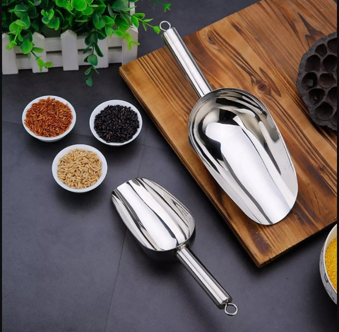 [Inox Cao Cấp] Dụng Cụ Xúc Đá Inox _ Hàng Loại 1. Inox Cao Cấp, không Rỉ Sét, Dài 20CM