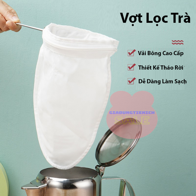 Vợt Vải Lọc Cà Phê, Vợt Lọc Trà, Sữa Hạt