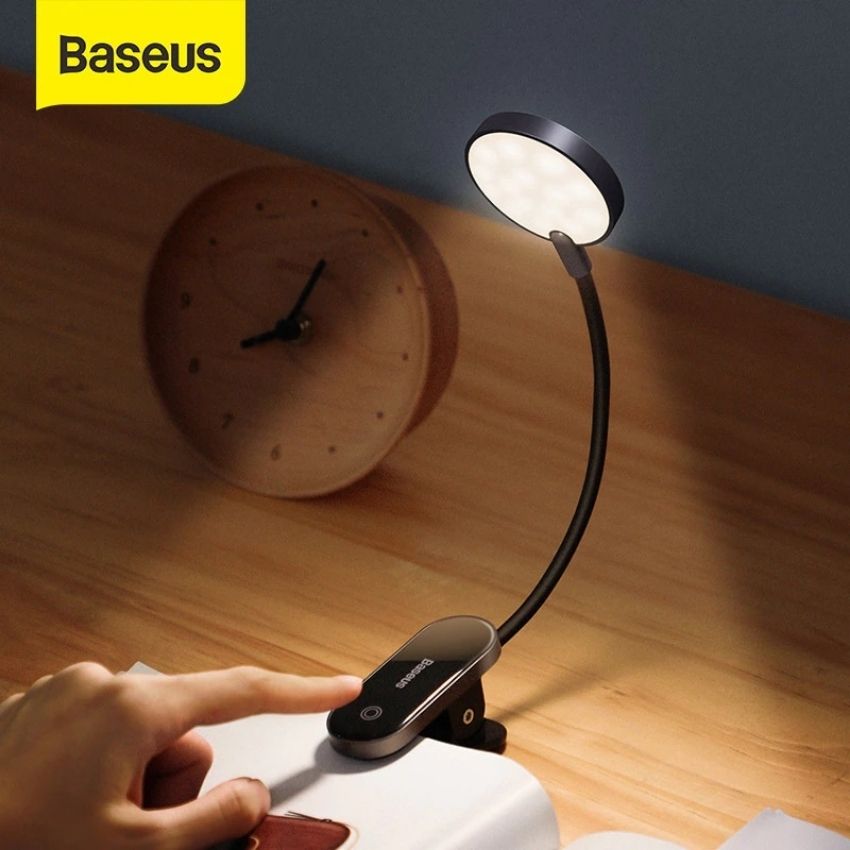 Đèn kẹp đọc sách Baseus Comfort Reading Mini Clip Lamp DGRAD-0G
