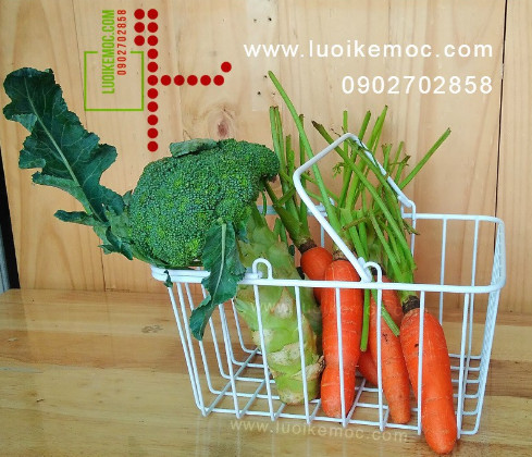 GIỎ SIÊU THỊ X1 ĐEN, HỒNG, TRẮNG