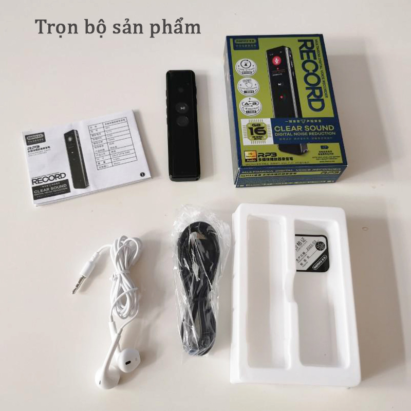 Máy ghi âm remax rp1 tích hợp bộ nhớ 8Gb- Máy Remax RP1 hỗ trợ đầy đủ các thiết bị có thể cắm thẻ nhớ ngoài