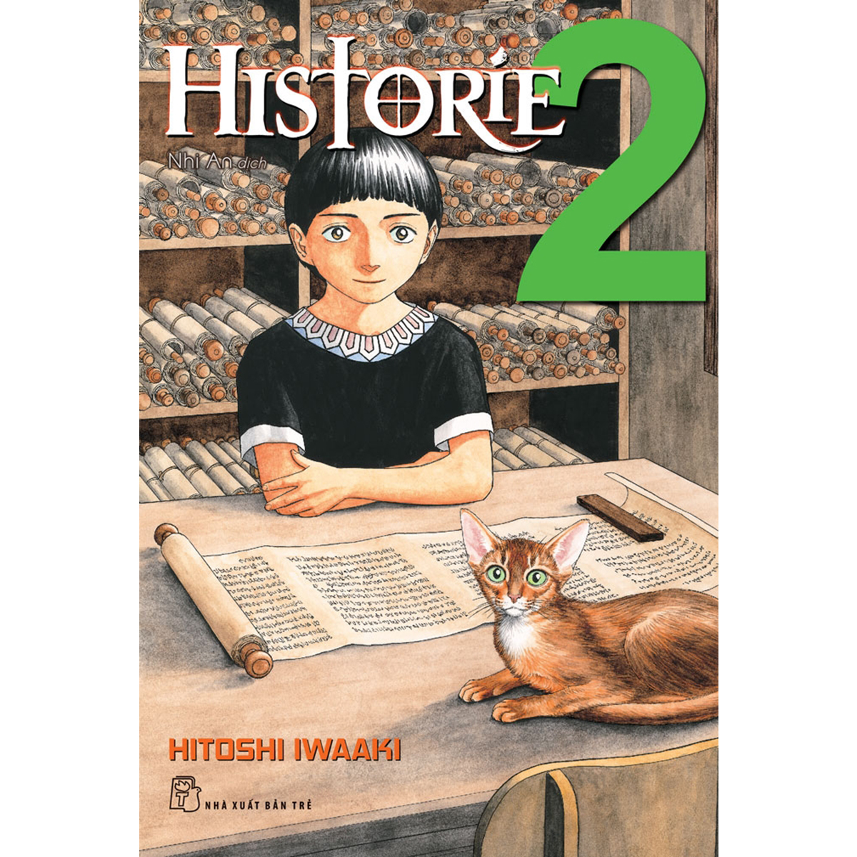 Truyện tranh - historie - tập 2 - nguyên seal - nxb trẻ
