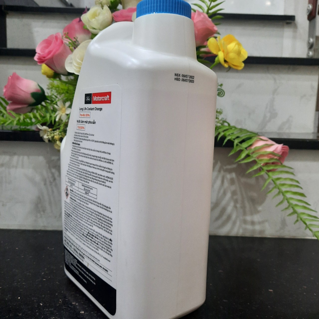 [NƯỚC LÀM MÁT CHÍNH HÃNG PHA SẴN] FORD Motorcraft Long Life Coolant Orange 4 LÍT