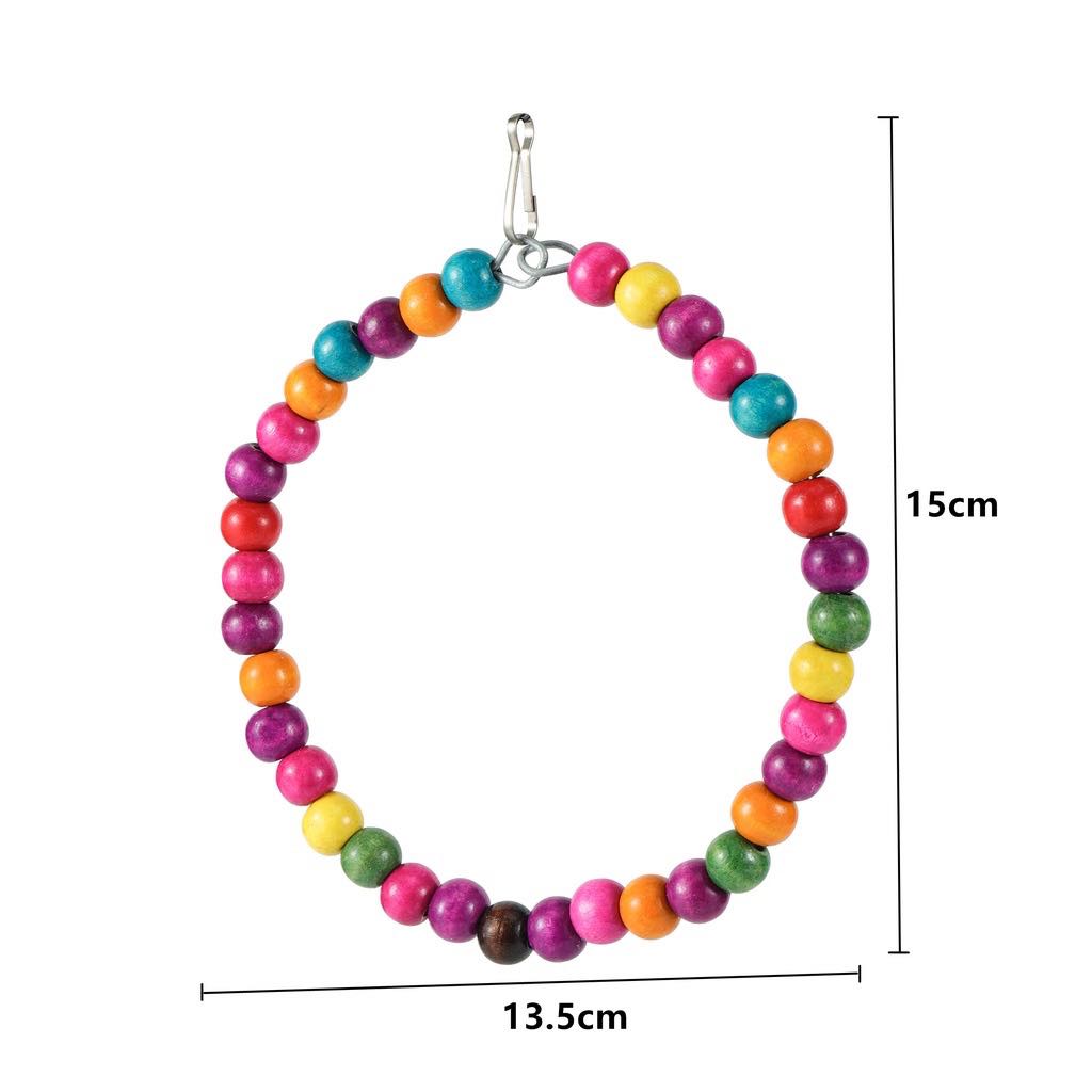 BỘ ĐỒ CHƠI CHO CHIM VẸT GỒM 6 MÓN