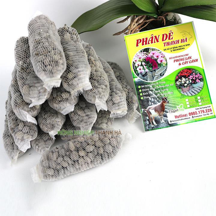Combo 10 túi phân dê cho lan và cây cảnh dài 10cm - GT7