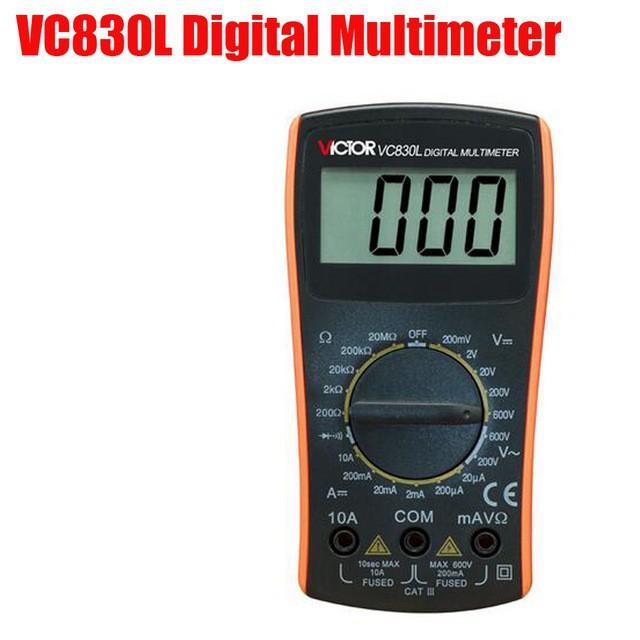 Thiết bị dụng cụ đo điện điện tử Victor VC830L [Có loa báo đo thông mạch]