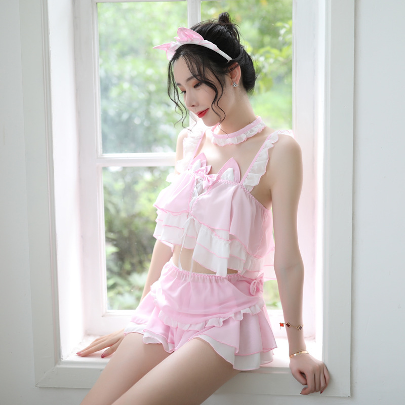 Đồ ngủ big size cosplay mèo gợi cảm