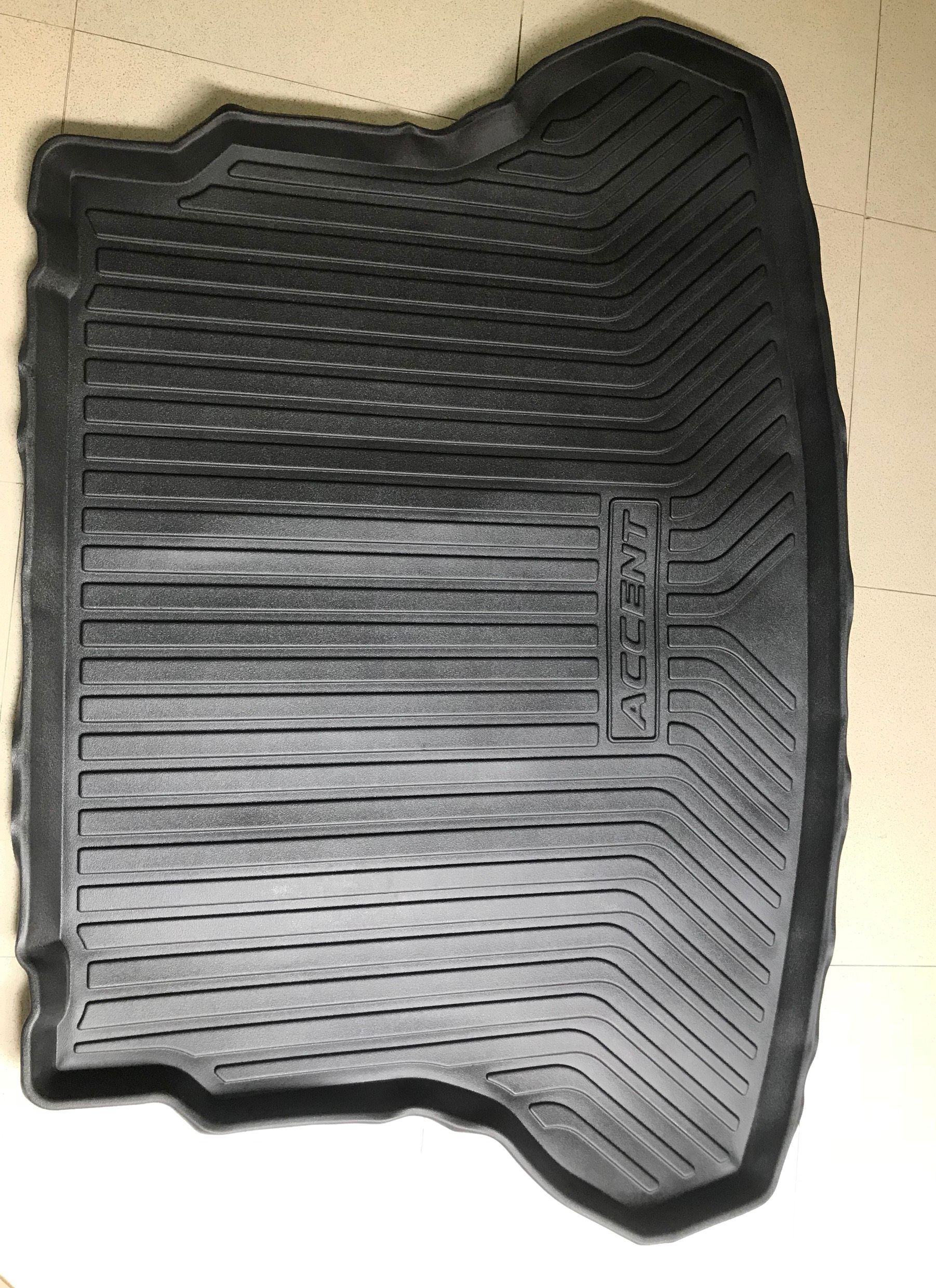 Thảm lót cốp nhựa dẻo xe hyundai accent 2018-2019-2020-2021