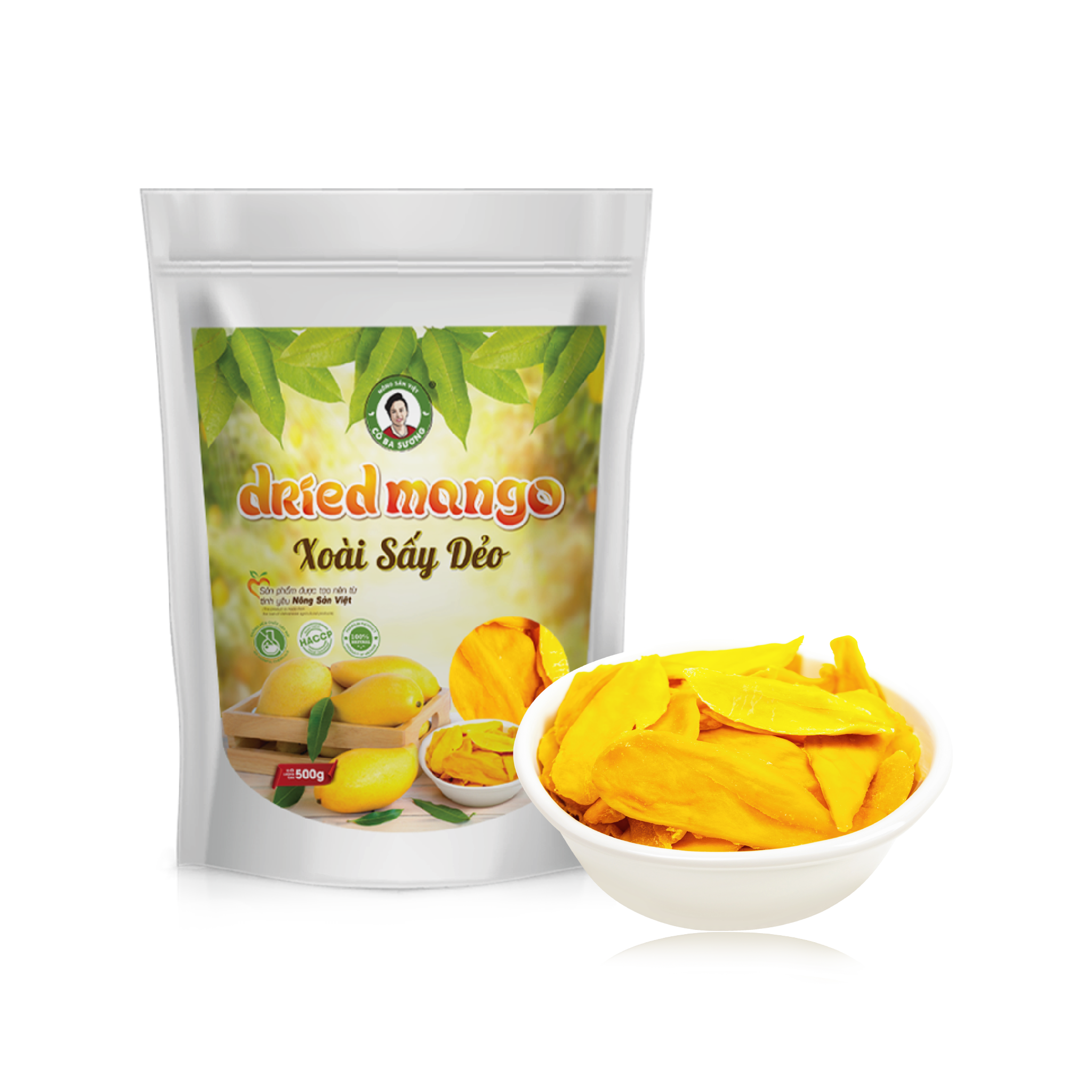 XOÀI SẤY DẺO CÔ BA SƯƠNG 100 GRAM