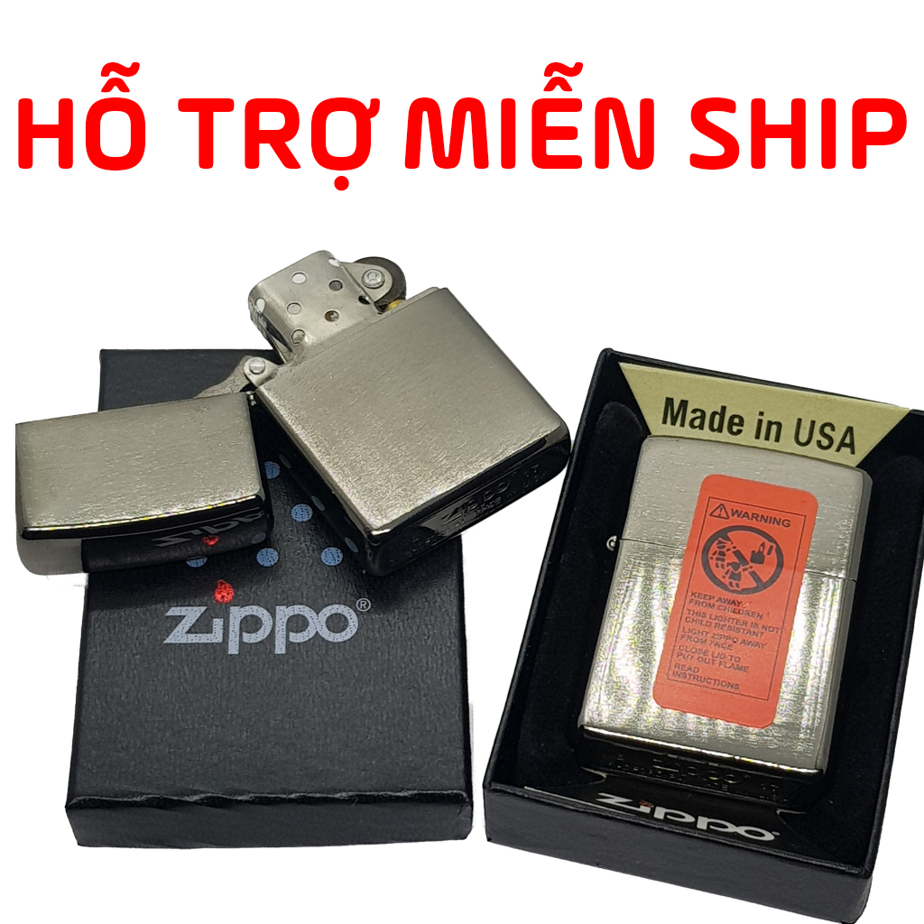 Bật Lửa Zippo Mỹ Fullbox Đen Xước LIMITED EDITION LIGHTERS