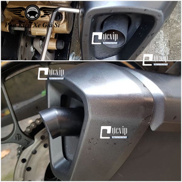 [HCM]Ốp Chụp Đích Pô Winner X Sơn Tĩnh Điện (Không Kèm Ống Tiêu) MS3074