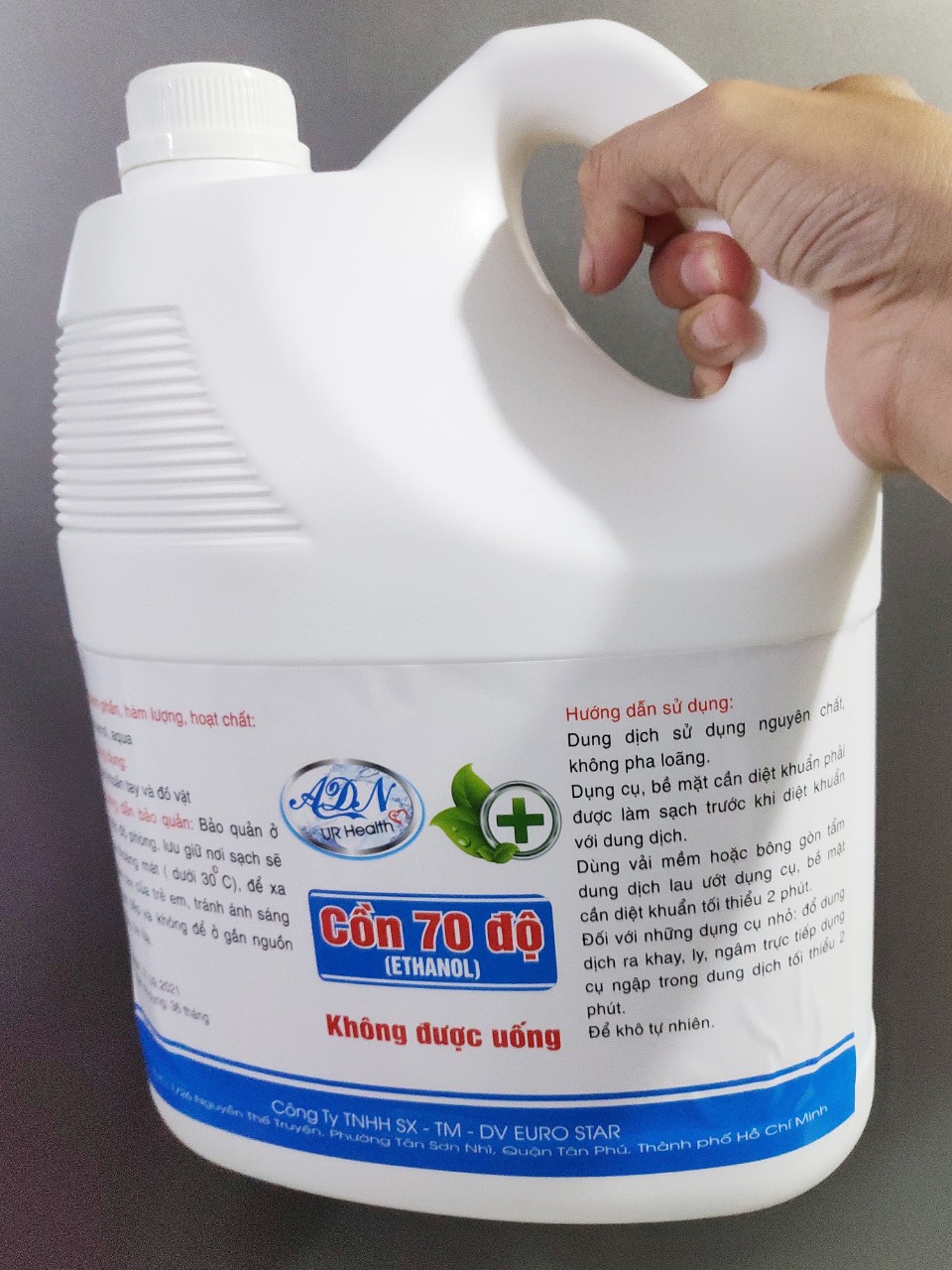Cồn khử khuẩn 70 độ