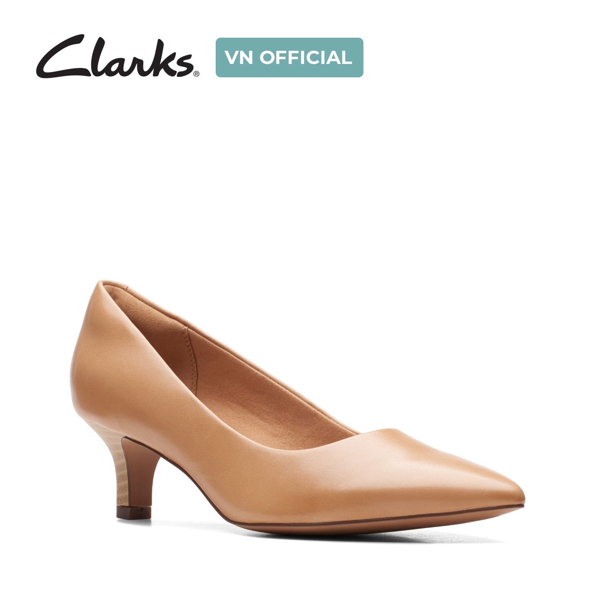 Giày Cao Gót 4.5cm Da Nữ Clarks - Shondrah Jade