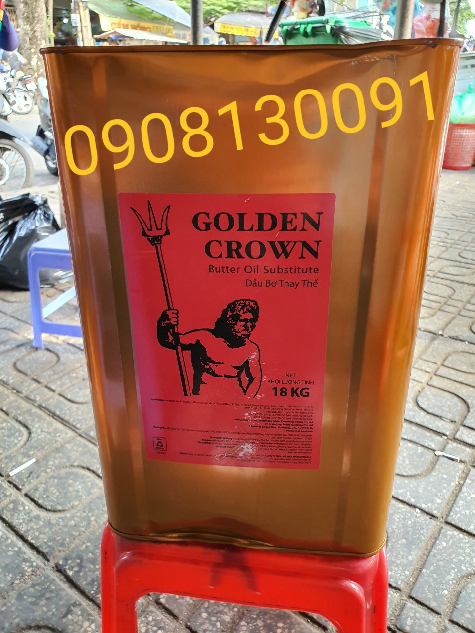 BƠ ÚC GOLDEN CROWN (HỘP 1KG)