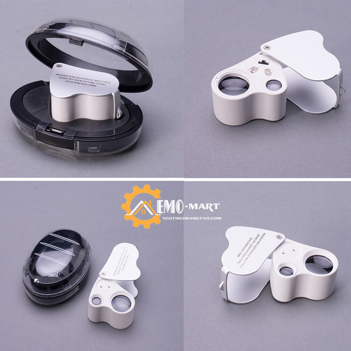 [FreeshipMAX] Kính lúp cầm tay mini 30x- 60x v2