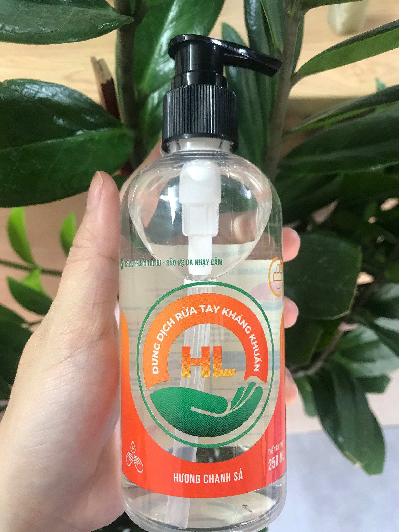 [HCM]Dung dịch rửa tay kháng khuẩn HL 250ml