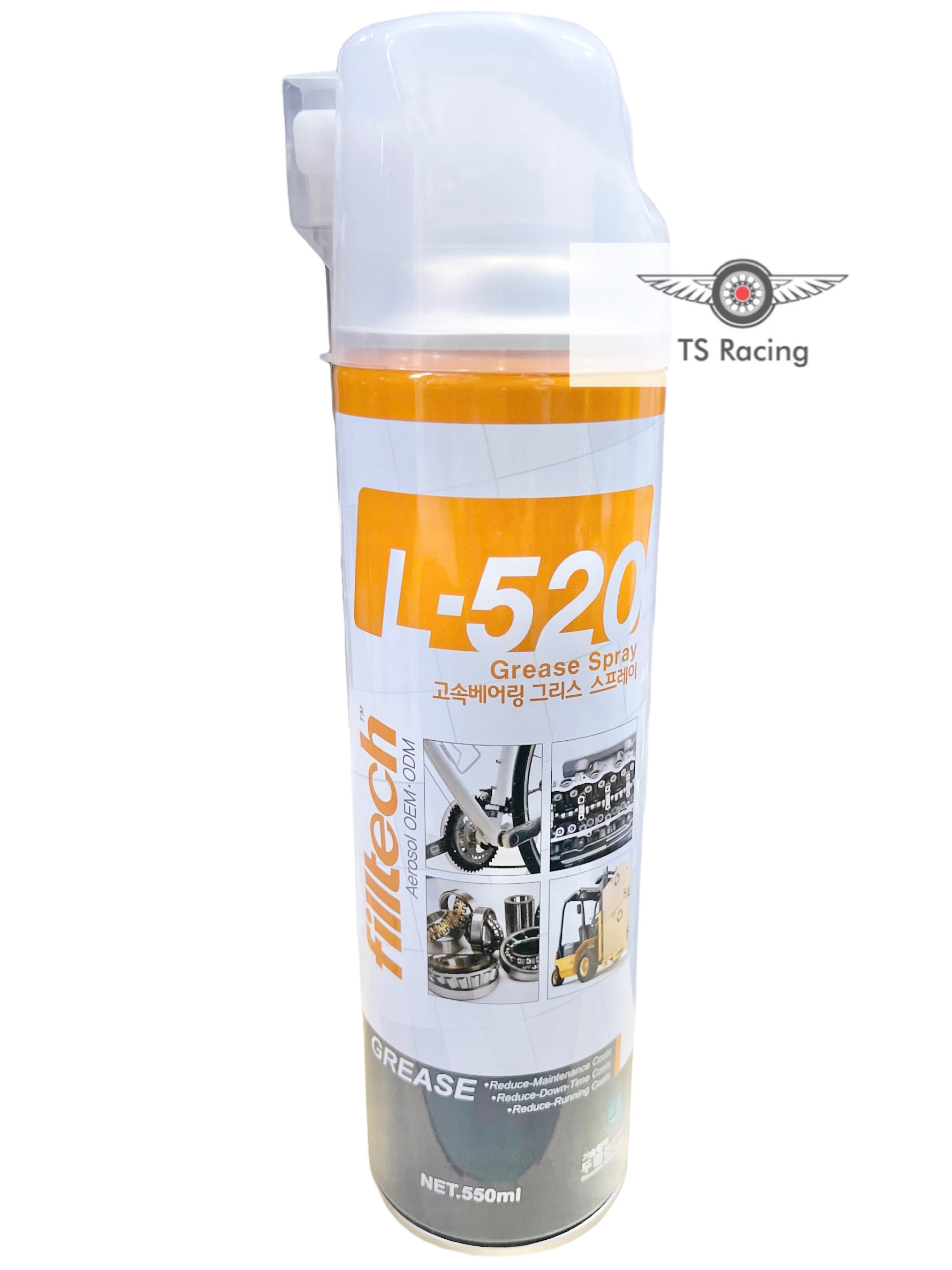 Chai xịt mỡ chịu nhiệt Filltech L-520 550ml