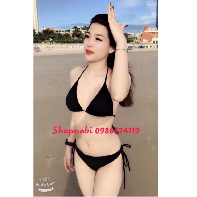 Bikini tam giác 2 mảnh 9 màu