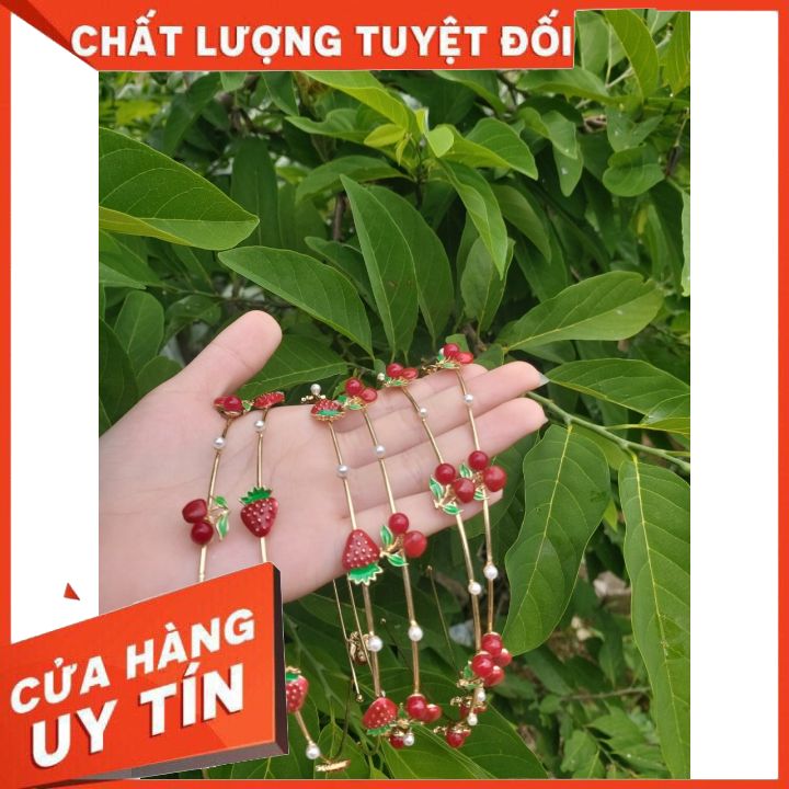 🍓🍓🍓🍓Cài tóc dâu tây xinh xắn