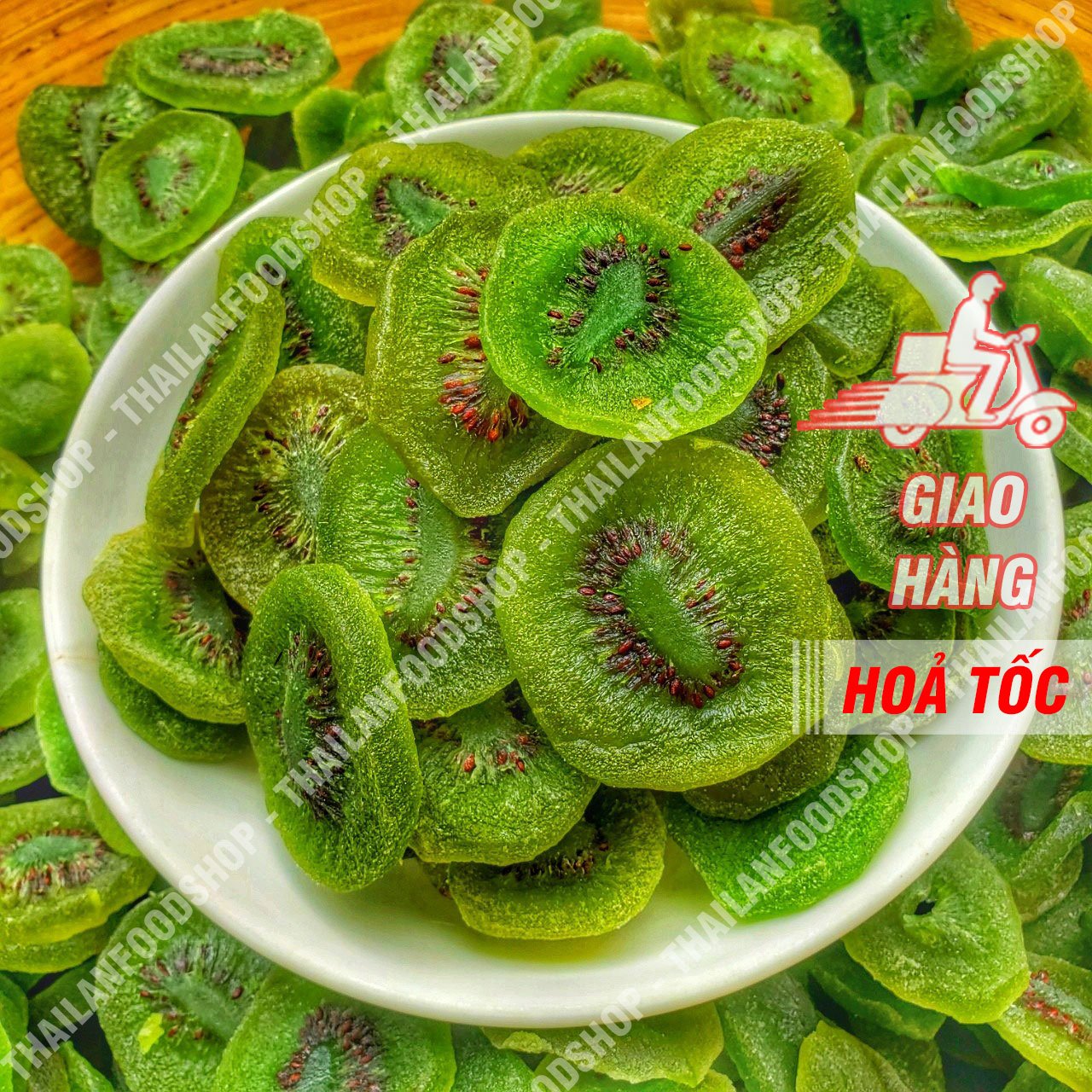 Kiwi Sấy Dẻo - Lon 500gr