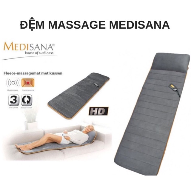 ĐỆM MÁT XA TOÀN THÂN MEDISANA - NHẬP ĐỨC