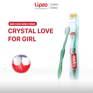 Bàn Chải Đánh Răng Lipzo Crystal Love For Girl Cho Nữ Giới Công Nghệ Lông thumbnail
