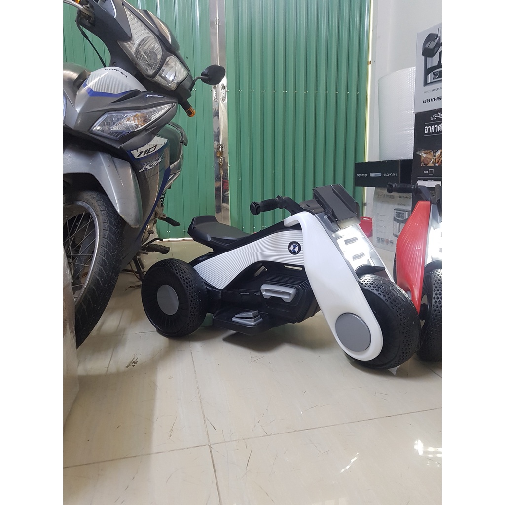 Xe máy điện trẻ em, xe máy điện cho bé phân khối lớn