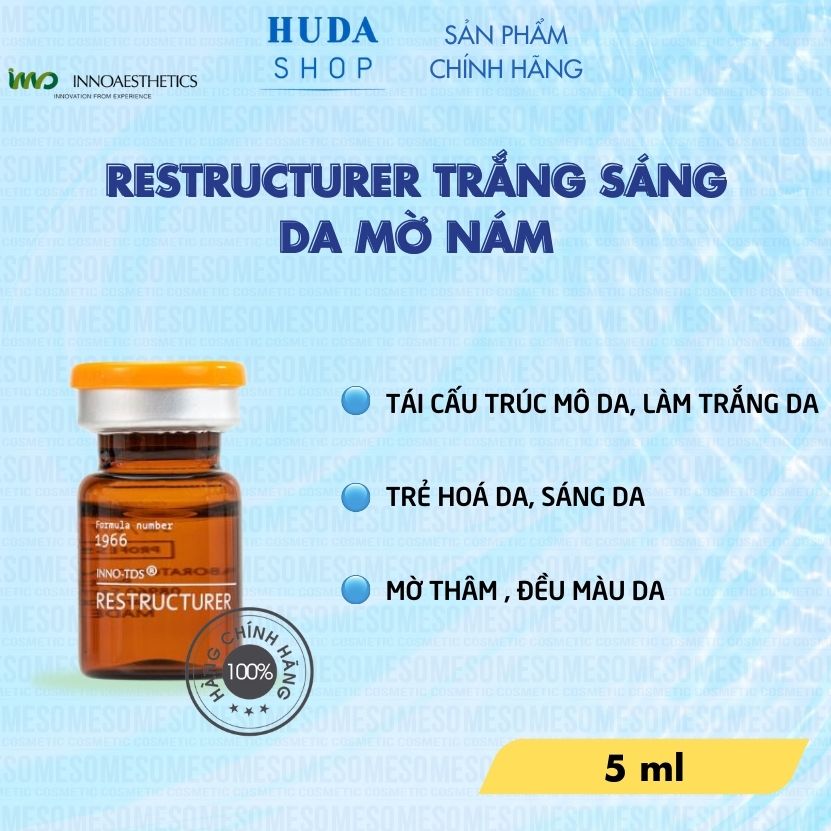 [ Chính hãng] Meso trắng da Restructurer Innoaesthetics Vitamin C