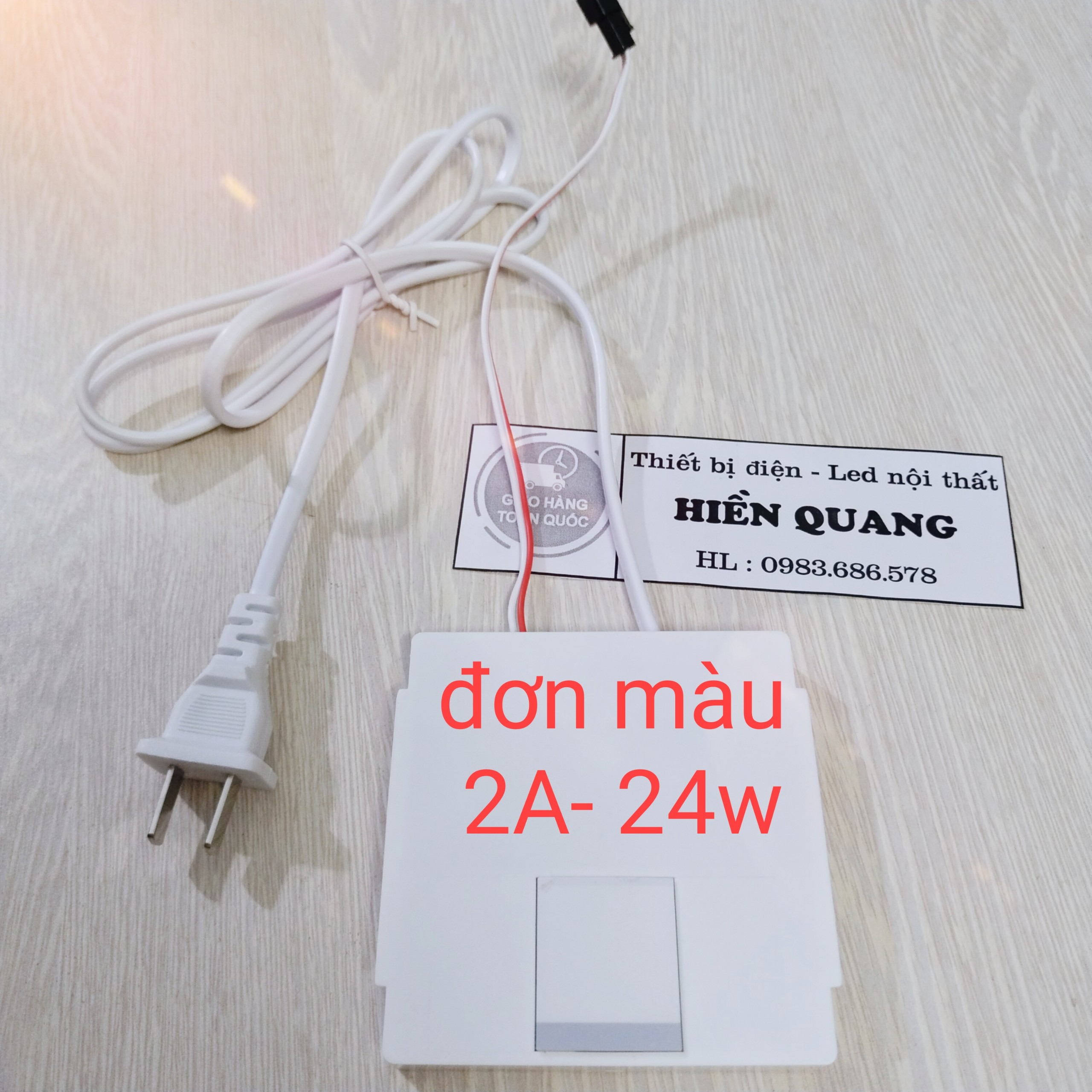 Công tắc cảm biến gương led liền nguồn 1A,2A,3A