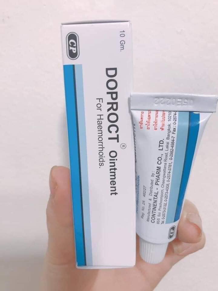 Bôi Trĩ DOPROCT Thái Lan