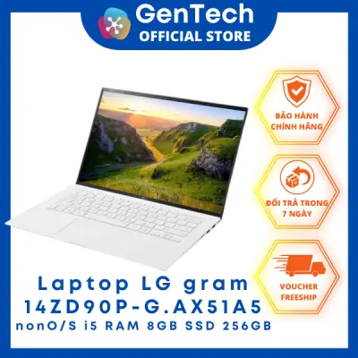 Laptop LG gram 14', Intel® Core™ i5 Gen11, 8GB, 256GB, 16:10 (14ZD90P-G.AX51A5), có quà tặng.