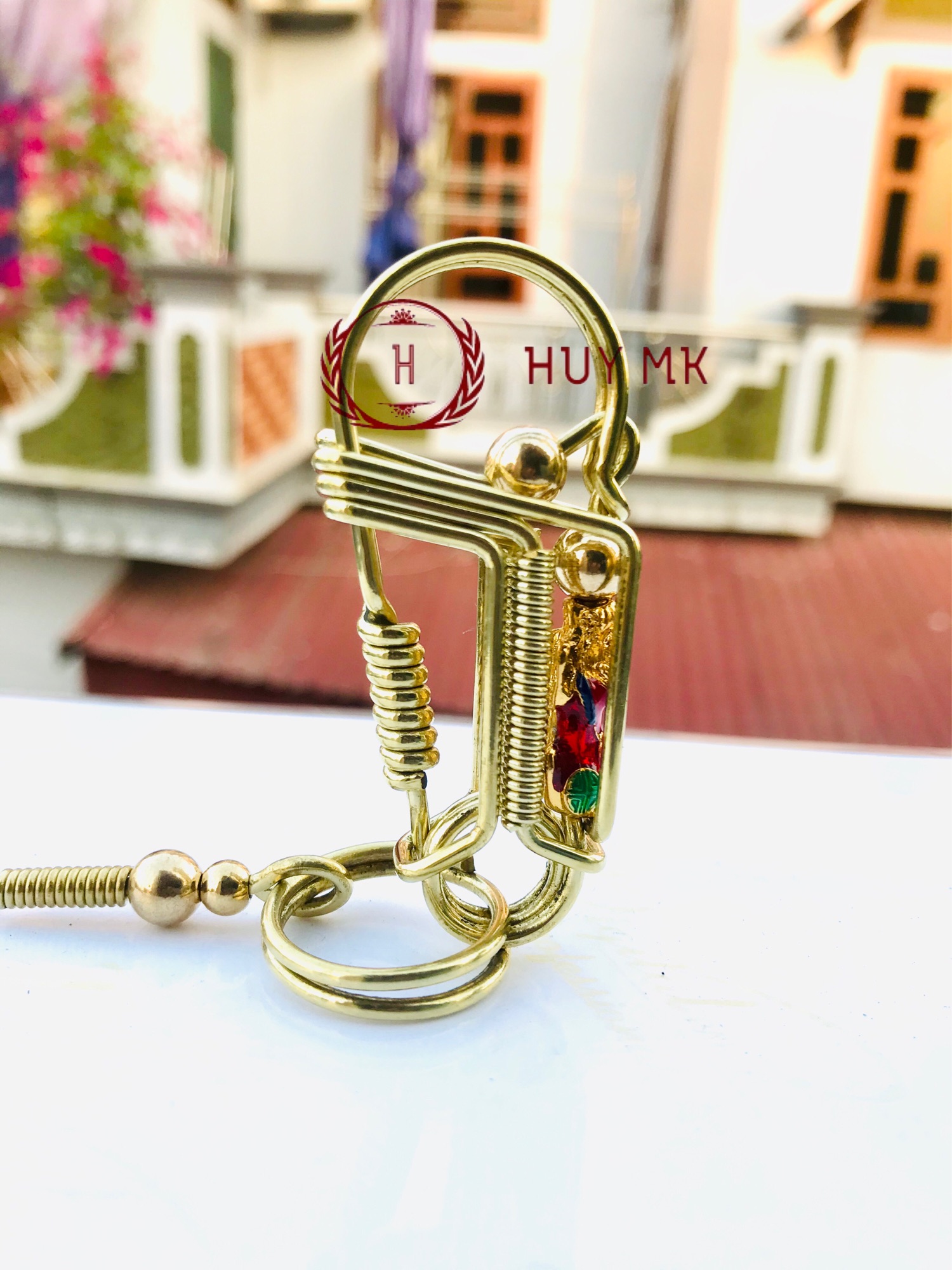 Móc khoá thủ công tỳ hưu thiên lộc