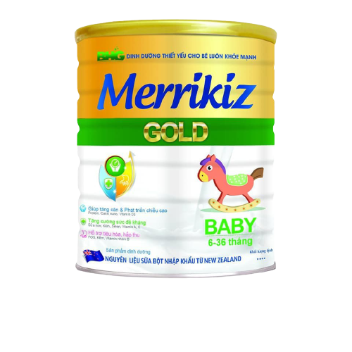 Sữa Merrikiz Gold baby 900g