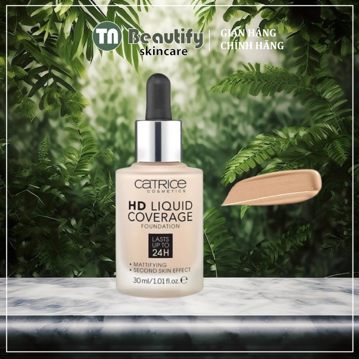 Kem nền Catrice HD Liquid Coverage Foundation