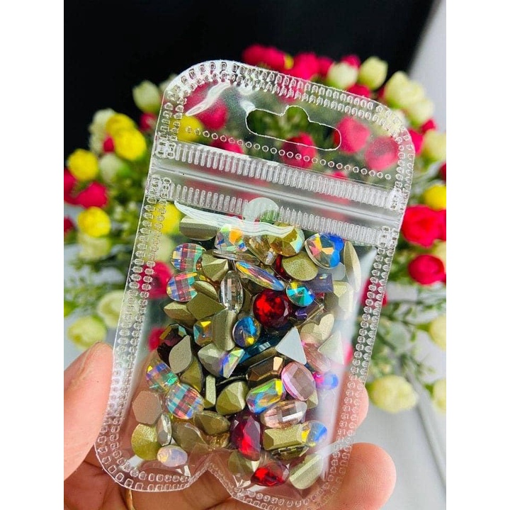 Set Đá Khối Phối Màu Đủ Size Siêu Đẹp