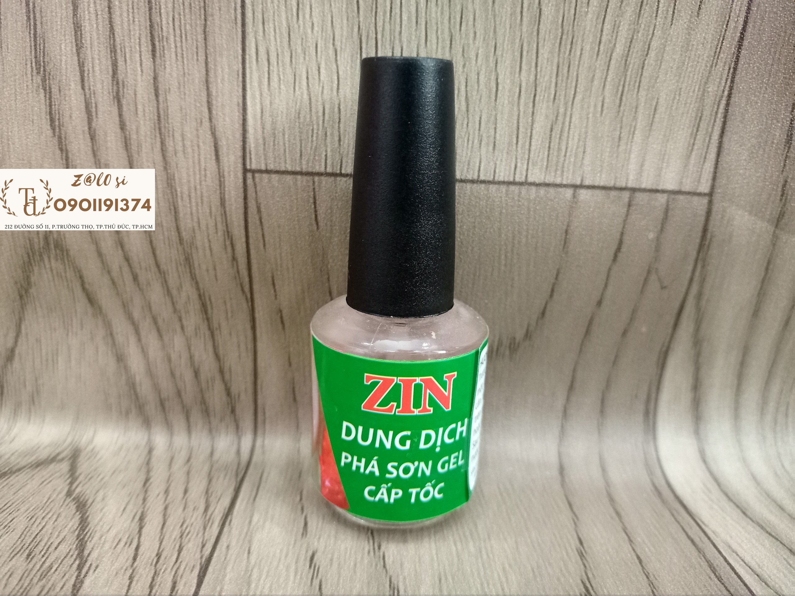 Dung dịch Phá gel Zin