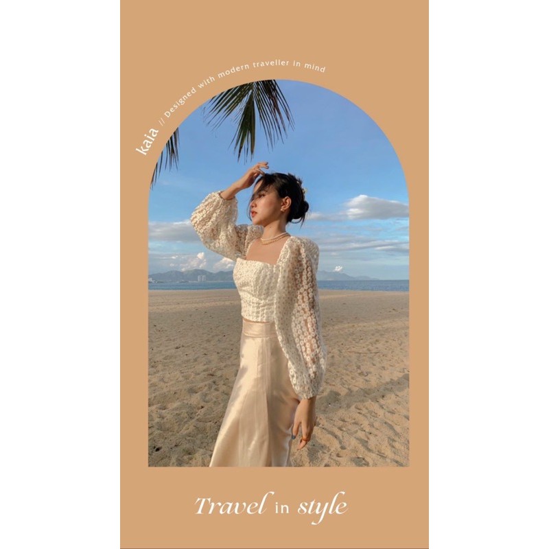 Chân Váy Lụa Anita Silk Skirt Kaia
