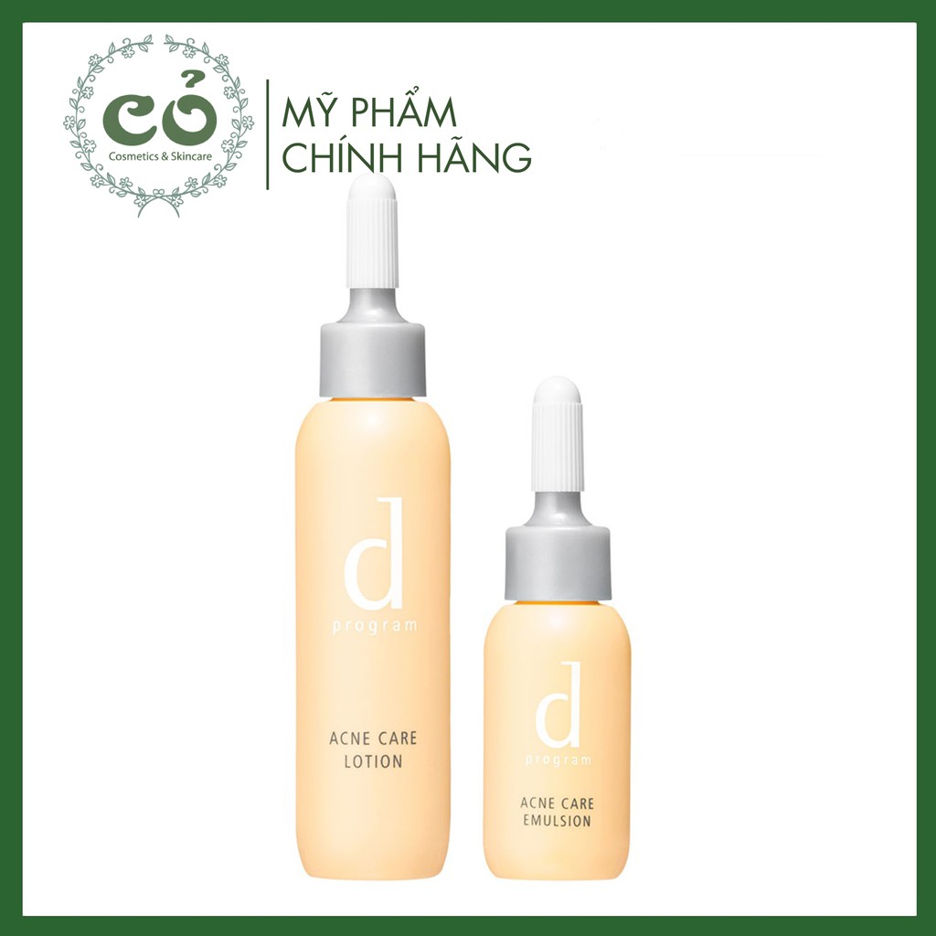 [HCM]Sữa dưỡng cho da mụn d program Acne Care Emulsion 100ml