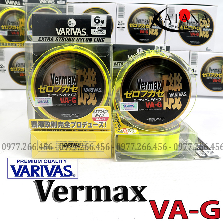 Cước câu chính hãng varivas vermax va-g made in japan