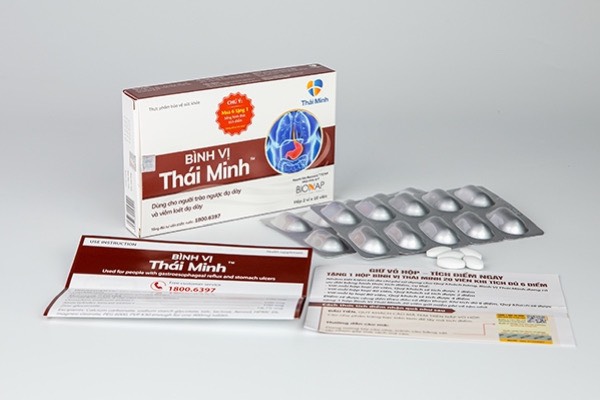 [Cam kết chính hãng]Bình Vị Thái Minh [ Có Tem Cào] - hỗ trợ giảm đau dạ dày, trào ngược dạ dày từ thảo dược- Hộp 20-80