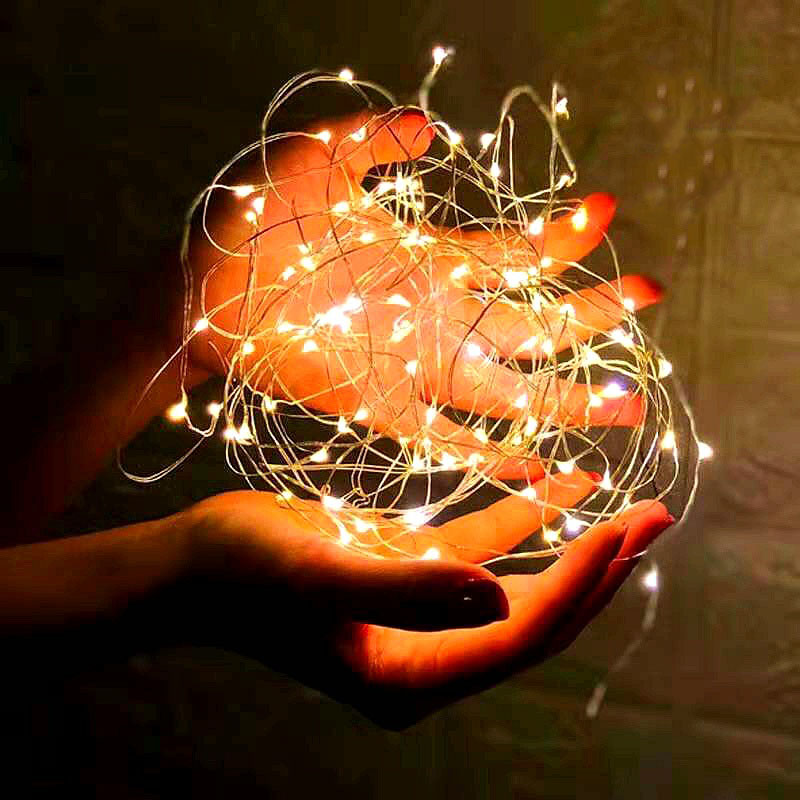 Battery operated LED string light, 1/2 /3 meter flash fairy String Light