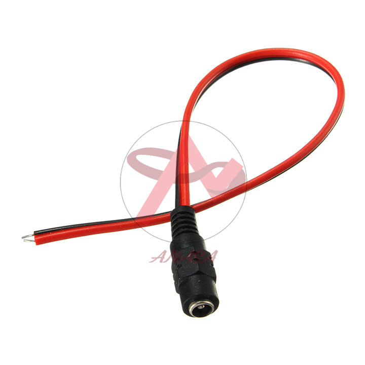 Dây nối nguồn dc cái 5.5x2.1mm lõi dày 0.6mm