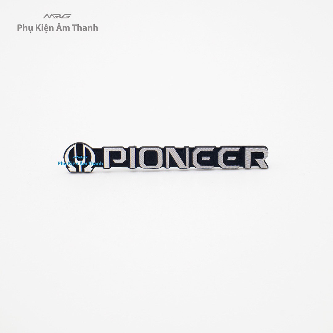 Logo Pioneer Nhôm Nhỏ giá 1 cái - MrG|  . Tem Loa Pioneer . Tem Dán Loa Pioneer tem loa rcf, tem loa jbl, tem loa caf, tem loa nexo, tem loa martin, tem loa ev, tem loa pa, tem loa ar, tem loa b3, tem loa bose, tem peavey.