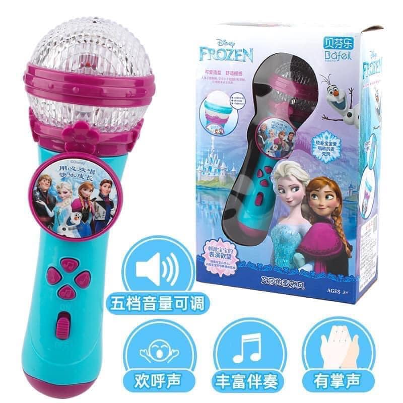 Mic hát Karaoke elsa cho bé