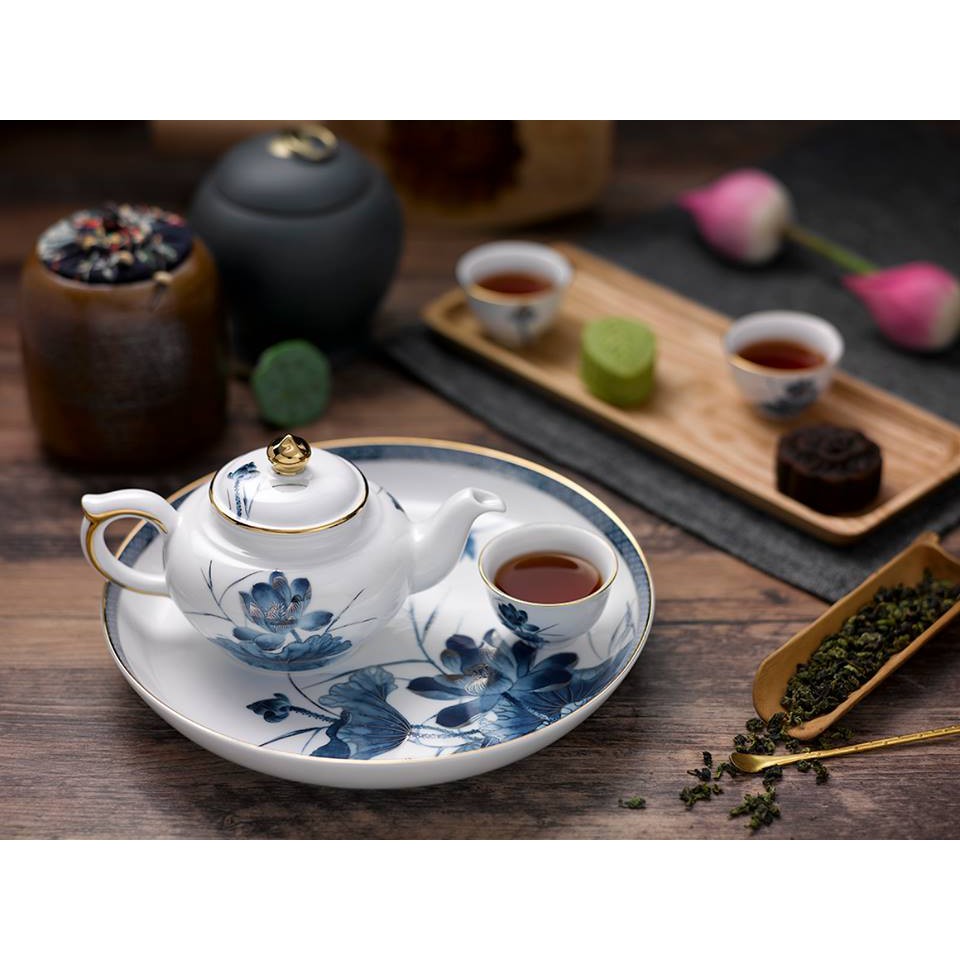 Bình trà 0.7 L Jasmine Chỉ Xanh Lá