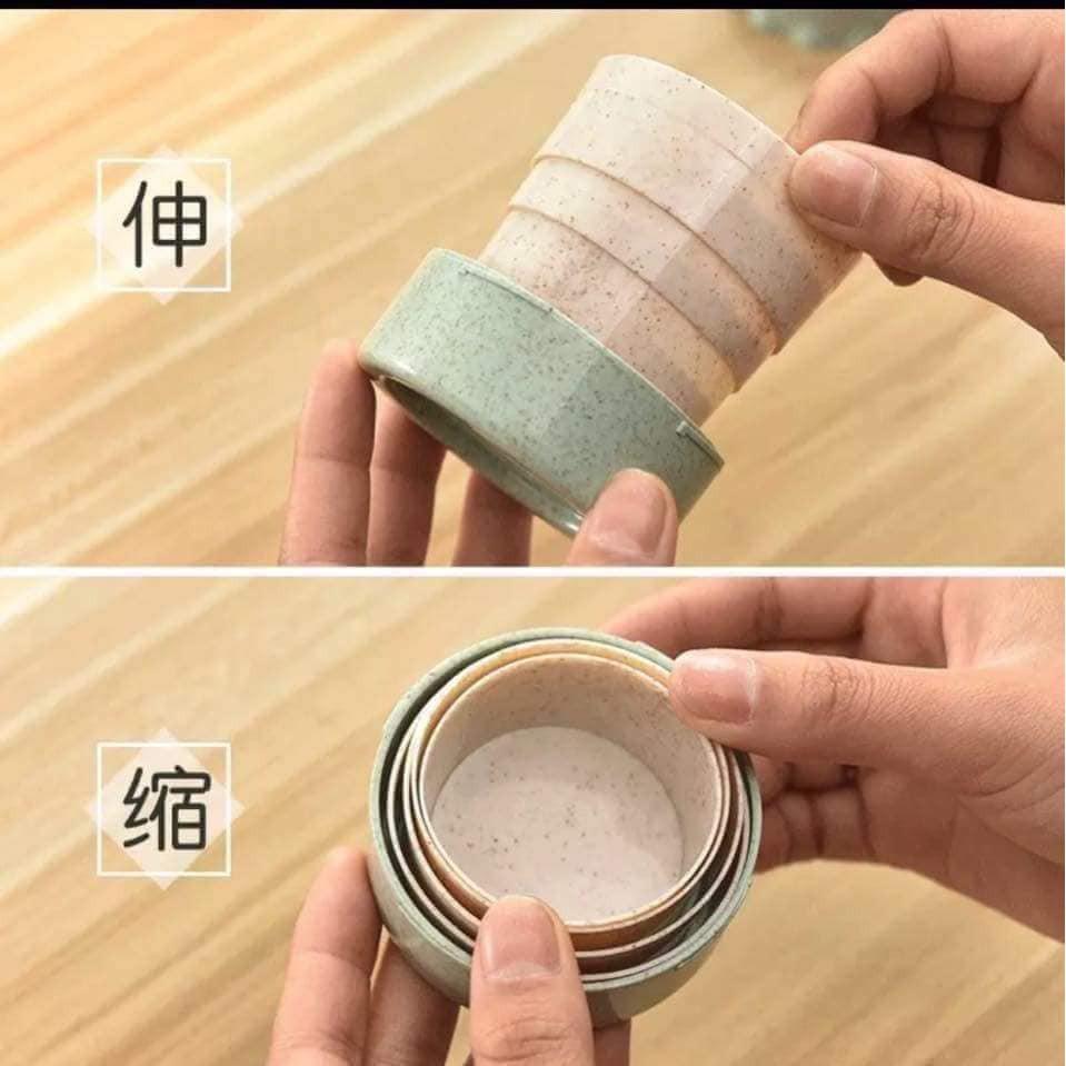 Ly uống nước du lịch gấp gọn