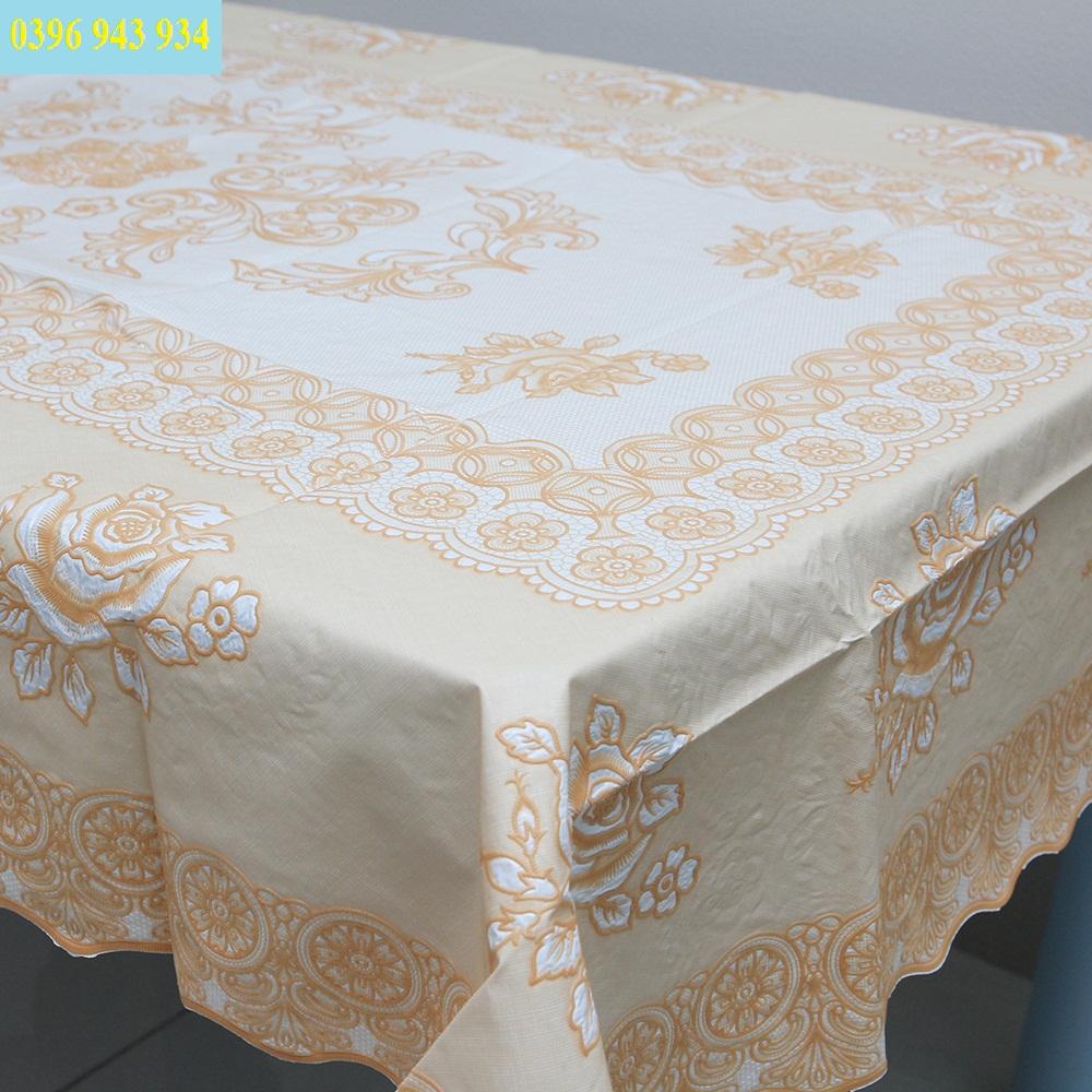 Khăn trải bàn rộng 150cm dài 228cm